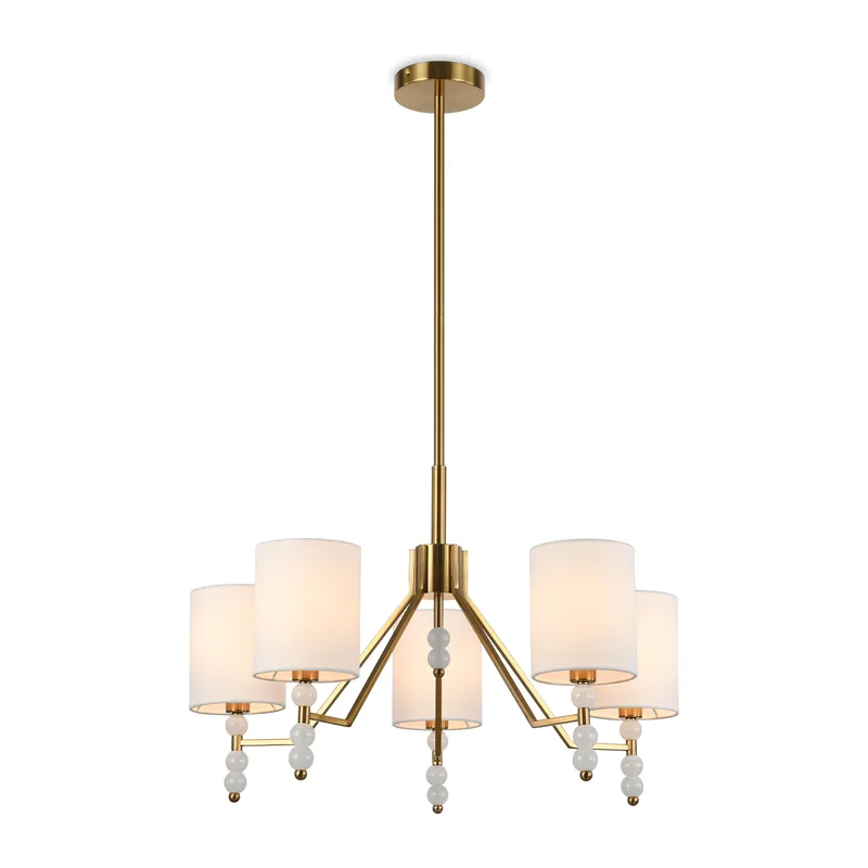 Подвесной светильник E14*5 LH70814 латунь E14*5 D640*270 Ambrella Light