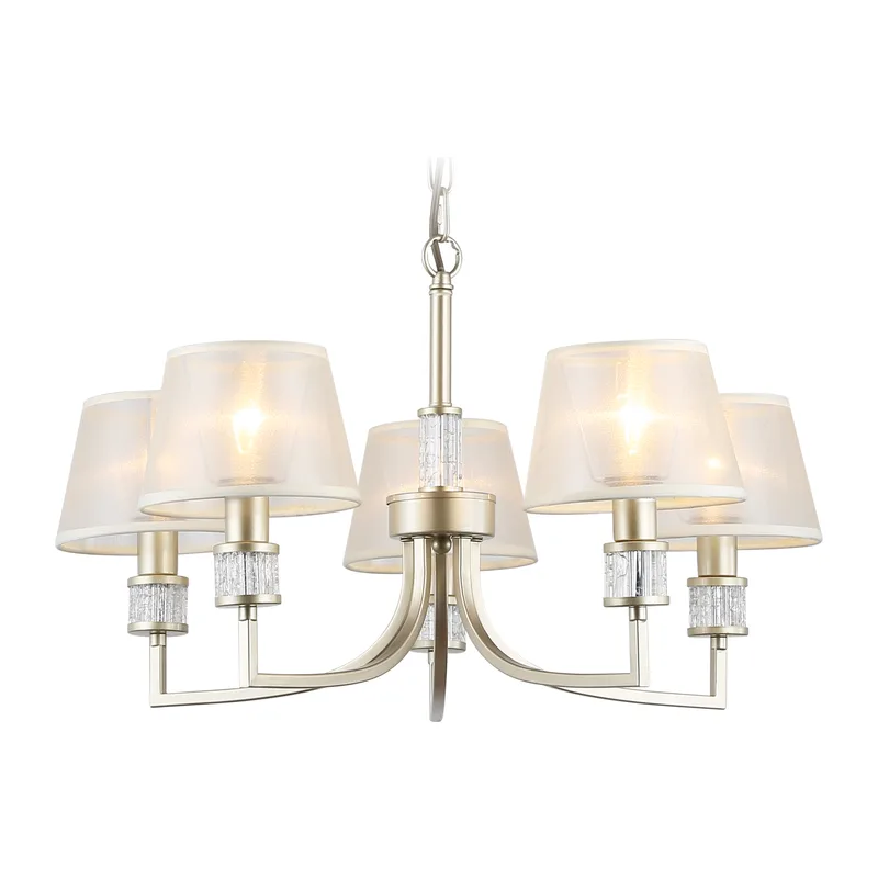 Подвесной светильник E14*5 LH71214/5 CGD золото E14/5 max 40W D620*740 Ambrella Light 8