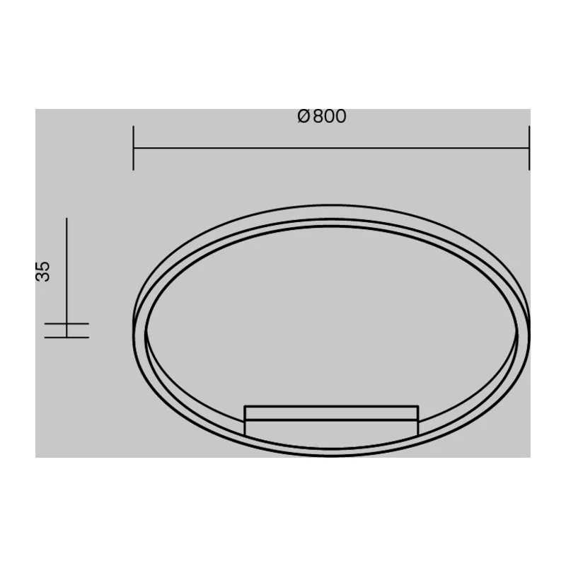 Потолочный светильник Рим / Rim 2600-3500К 51Вт Maytoni MOD058CL-L50BSK 4