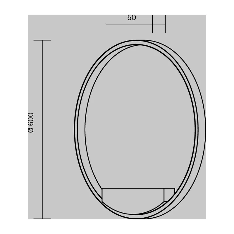 Настенный светильник (бра) Рим / Rim 2600-3500К 35Вт Maytoni MOD058WL-L35BSK 5
