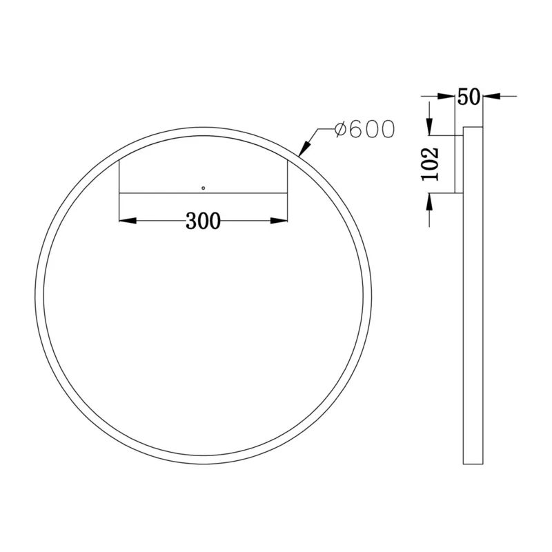 Настенный светильник (бра) Рим / Rim 4000К 37Вт Maytoni MOD058WL-L35W4K 8