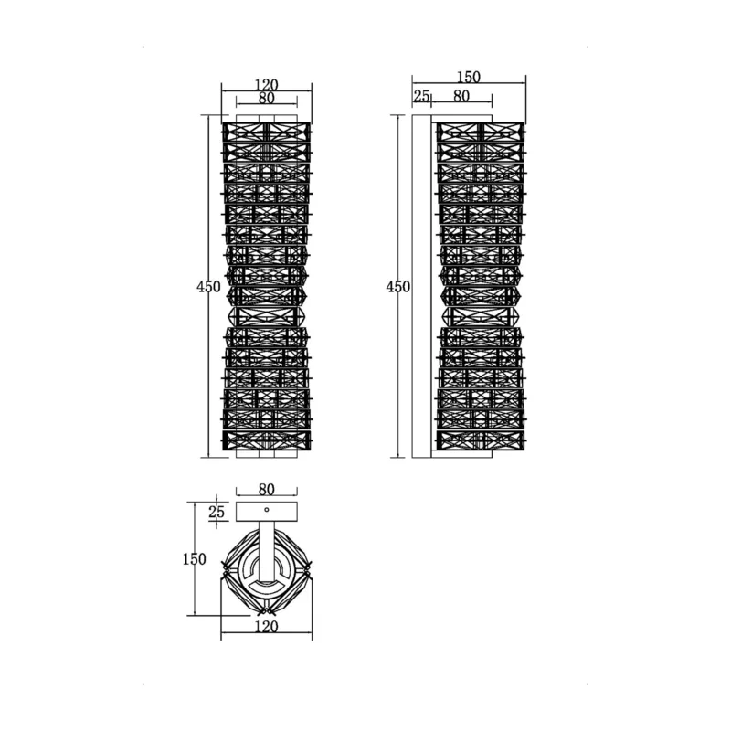 Настенный светильник (бра) Спираль / Coil 3000К 6Вт Maytoni MOD125WL-L6CH3K 2