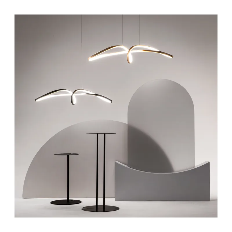 Подвесной светильник Изгиб / Curve 4000К 42Вт Maytoni MOD156PL-L52B4K 8