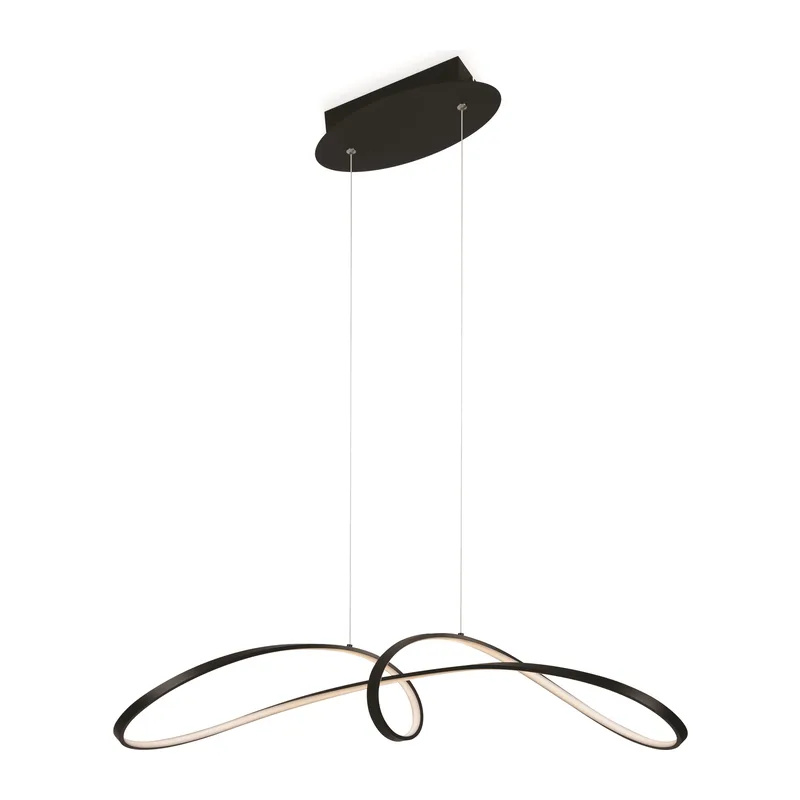 Подвесной светильник Изгиб / Curve 4000К 42Вт Maytoni MOD156PL-L52B4K