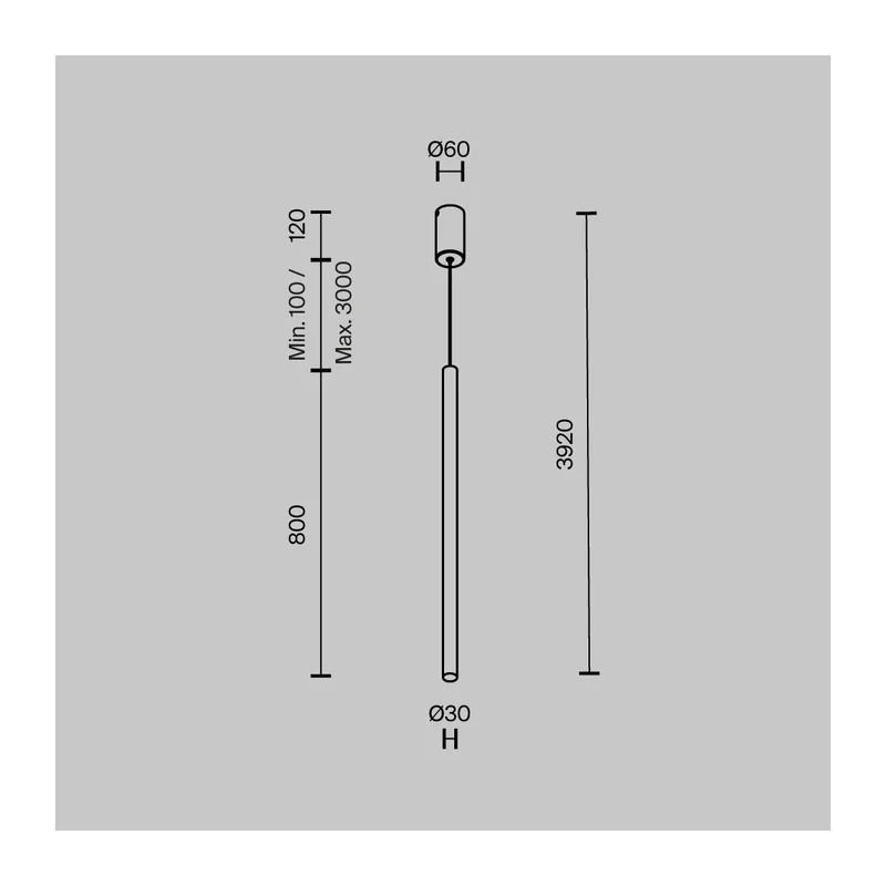 Подвесной светильник Про Экстра / Pro Extra 3000-4000К 6Вт Maytoni MOD160PL-L6BK 2