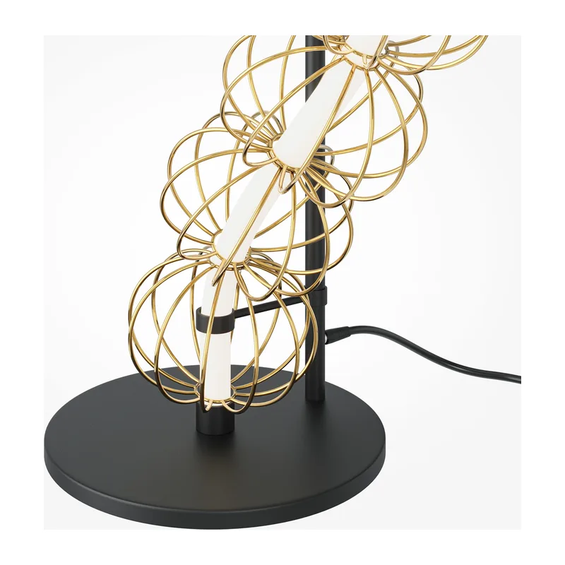 Напольный светильник (торшер) Золотая клетка / Golden Cage 3000К 48Вт Maytoni MOD216FL-L38G3K 11