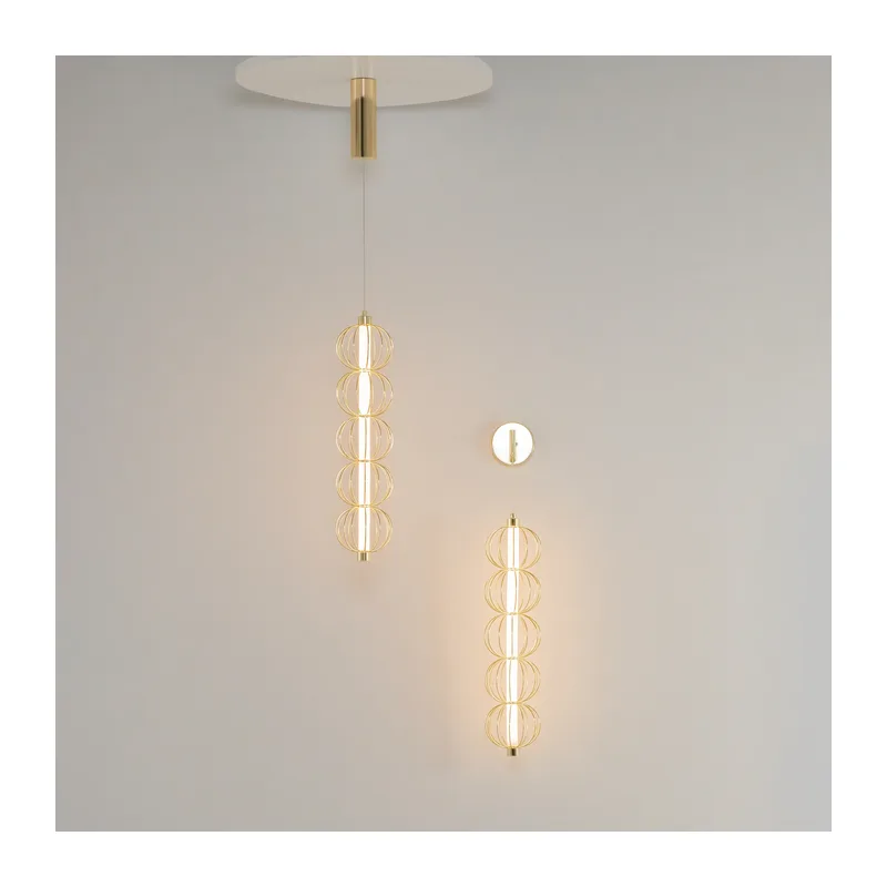 Подвесной светильник Золотая клетка / Golden Cage 3000К 17Вт Maytoni MOD216PL-L10G3K 10