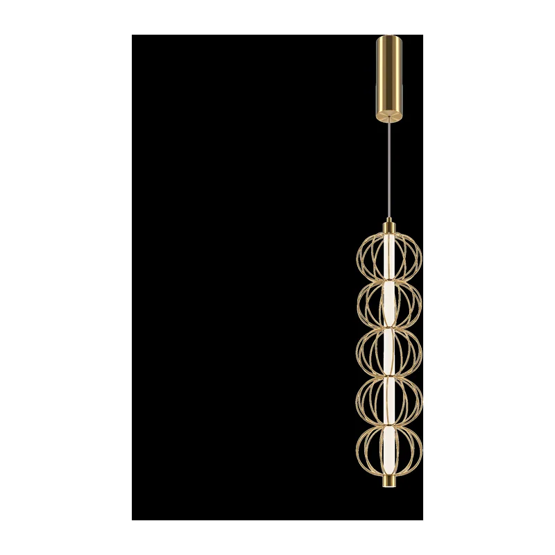 Подвесной светильник Золотая клетка / Golden Cage 3000К 17Вт Maytoni MOD216PL-L10G3K 4