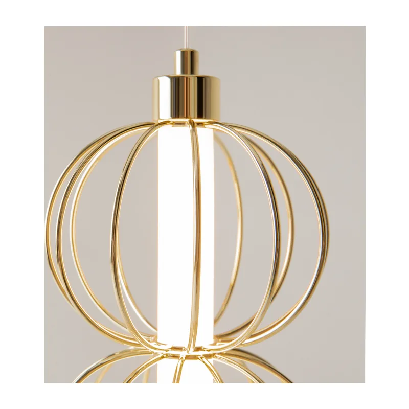 Подвесной светильник Золотая клетка / Golden Cage 3000К 17Вт Maytoni MOD216PL-L10G3K 8