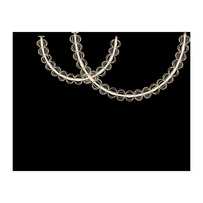 Подвесной светильник Золотая клетка / Golden Cage 3000К 117Вт Maytoni MOD216PL-L42G3K 5