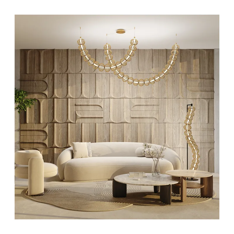 Подвесной светильник Золотая клетка / Golden Cage 3000К 107Вт Maytoni MOD216PL-L55G3K 3
