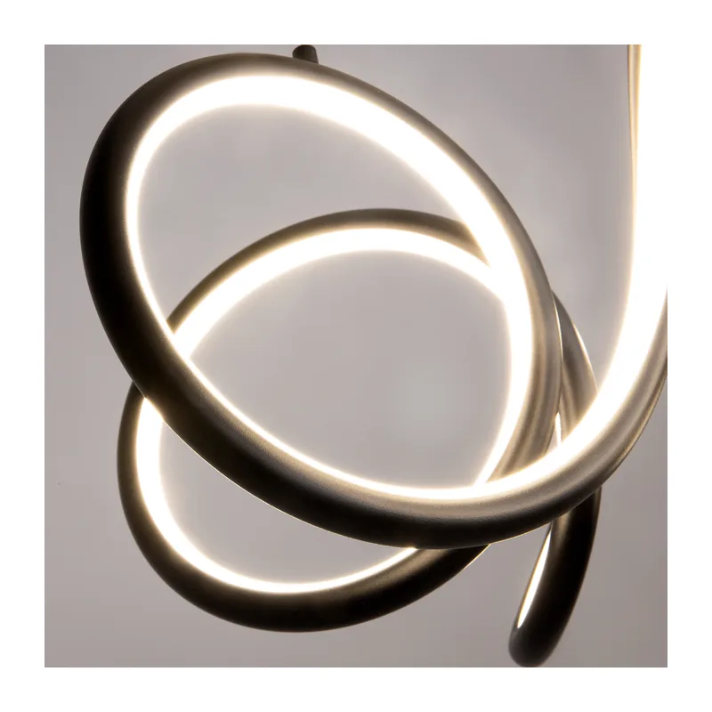 Подвесной светильник Изгиб / Curve 3000-4000К 52Вт Maytoni MOD241PL-L60BK 2