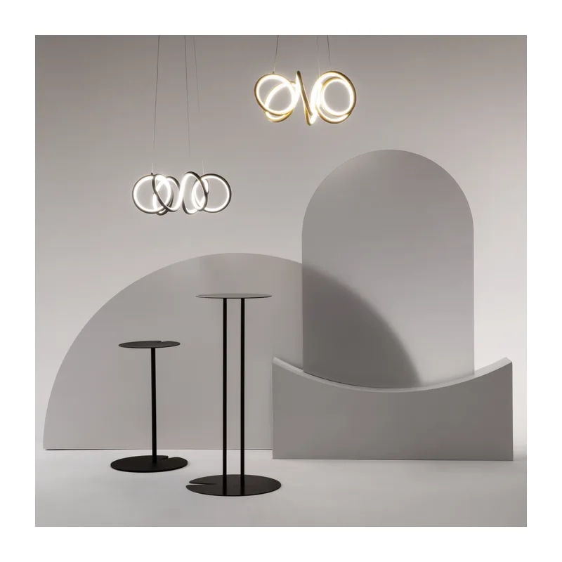 Подвесной светильник Изгиб / Curve 2600-3500К 52Вт Maytoni MOD241PL-L60BSK 7