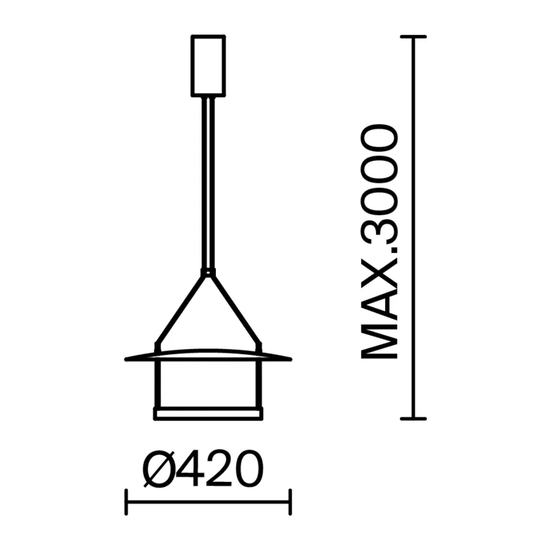 Подвесной светильник Атмосфера / Ambience 3000К 23Вт Maytoni MOD280PL-L23B3K 10