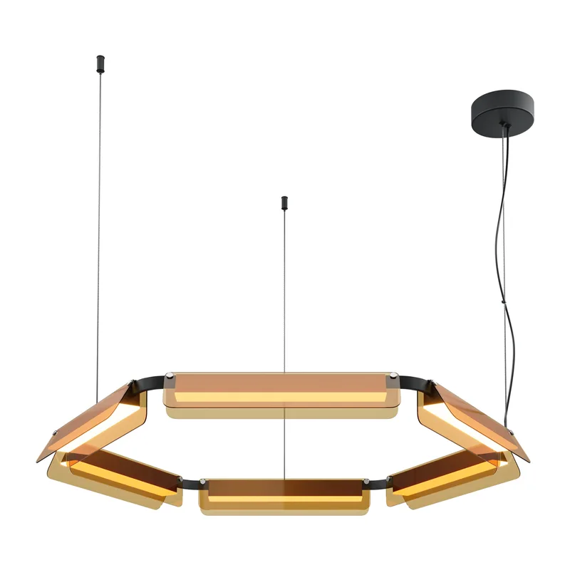 Подвесной светильник Плоскость / Flat 3000К 60Вт Maytoni MOD296PL-L60BC3K
