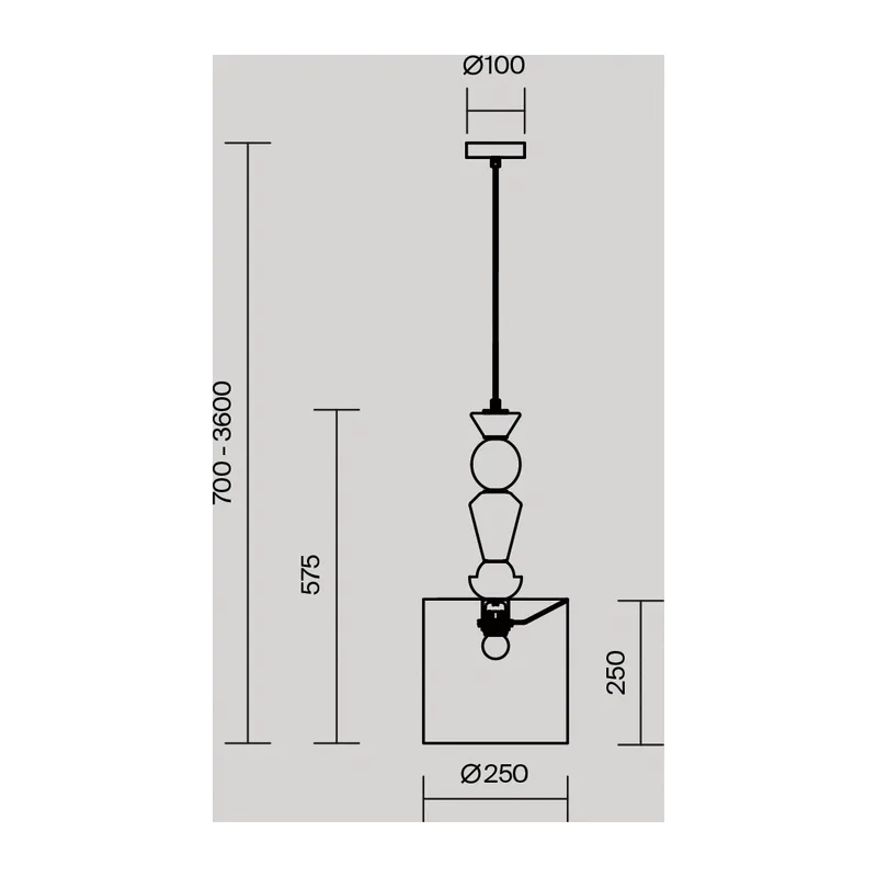 Подвесной светильник Комфорти / Comforty E27х1 Maytoni MOD298PL-01W2 4
