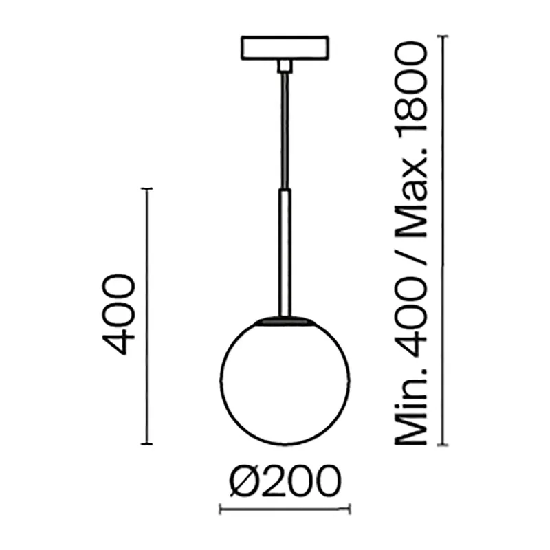 Подвесной светильник Базовая форма / Basic form E14х1 Maytoni MOD321PL-01W1 2