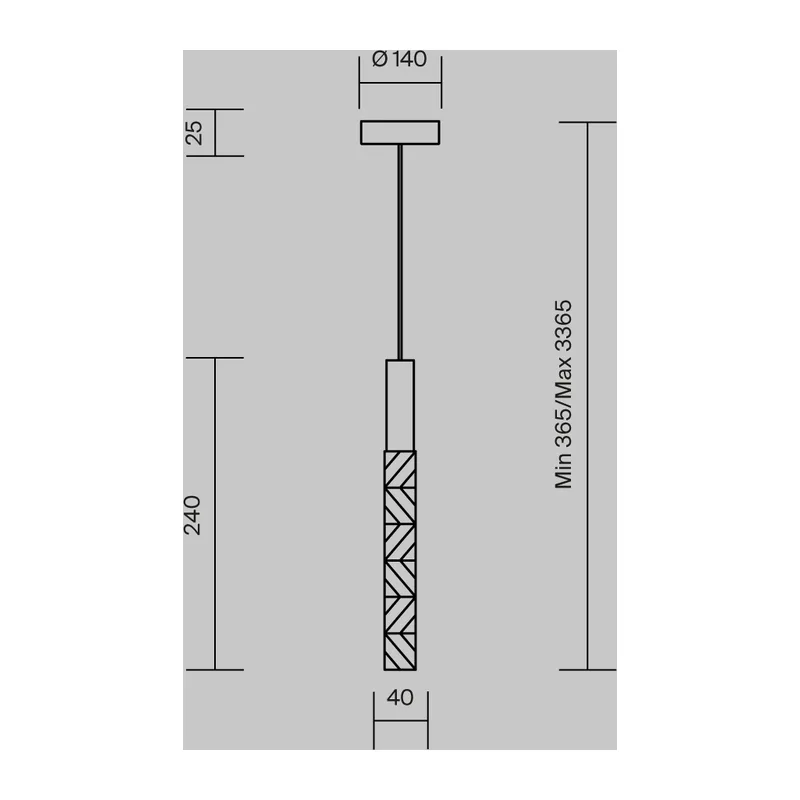 Подвесной светильник Селемо / Selemo 3000К 4Вт Maytoni MOD328PL-L3CH3K 7