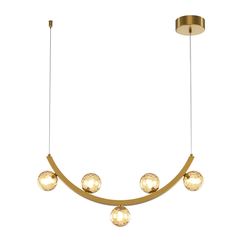 Подвесной светильник Янтарь / Ambre 3000К 12Вт Maytoni MOD331PL-L12BS3K