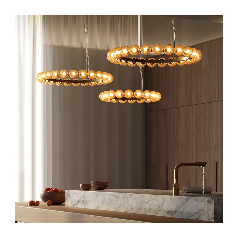 Подвесной светильник Янтарь / Ambre 3000К 32Вт Maytoni MOD331PL-L32BS3K 2