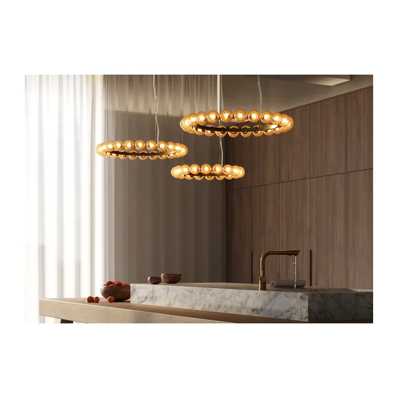 Подвесной светильник Янтарь / Ambre 3000К 32Вт Maytoni MOD331PL-L32BS3K 3