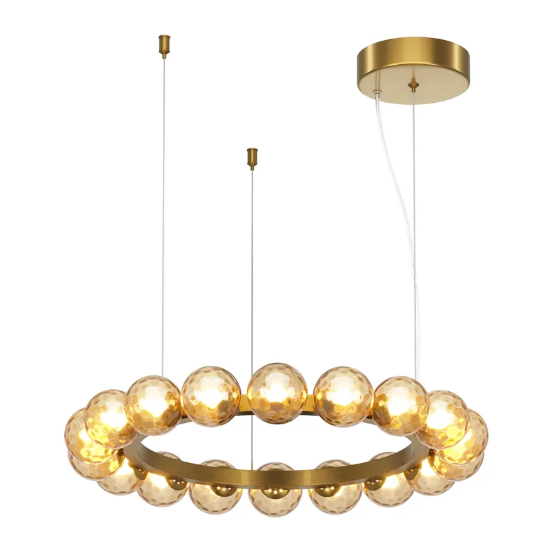 Подвесной светильник Янтарь / Ambre 3000К 32Вт Maytoni MOD331PL-L32BS3K