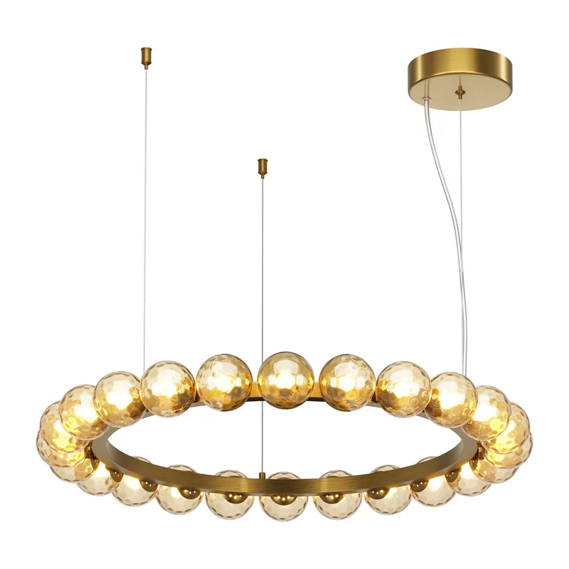Подвесной светильник Янтарь / Ambre 3000К 42Вт Maytoni MOD331PL-L42BS3K