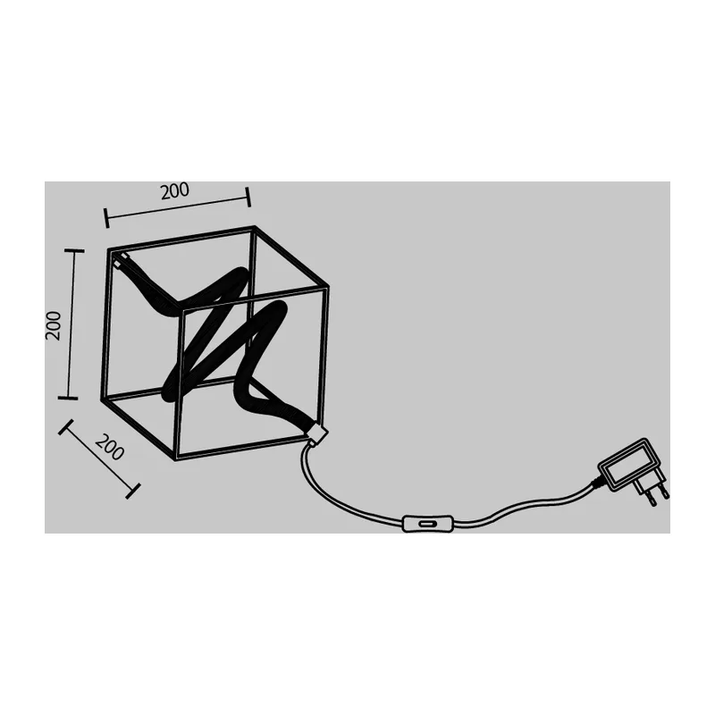 Настольный светильник Мембрана / Membrane 3000К 11Вт Maytoni MOD345TL-L11BS3K 5