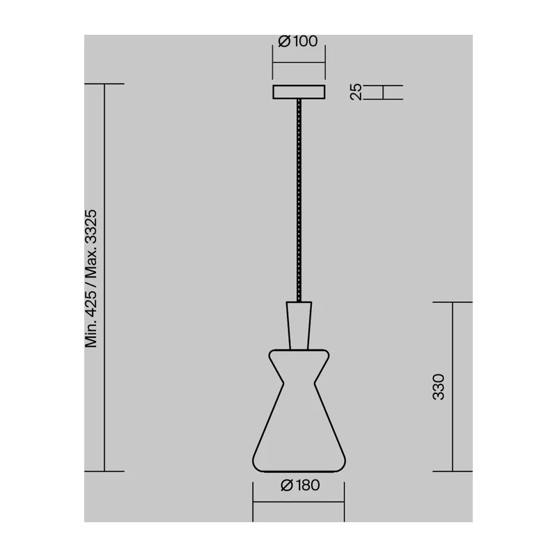 Подвесной светильник Игрушки / Toys GU10х1 Maytoni MOD405PL-01W2 7