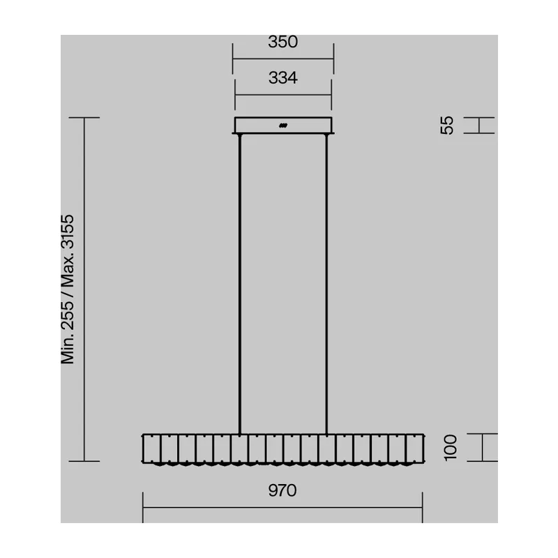 Подвесной светильник Роскошь / Majesty 3000К 28Вт Maytoni MOD517PL-L28BS3K 6