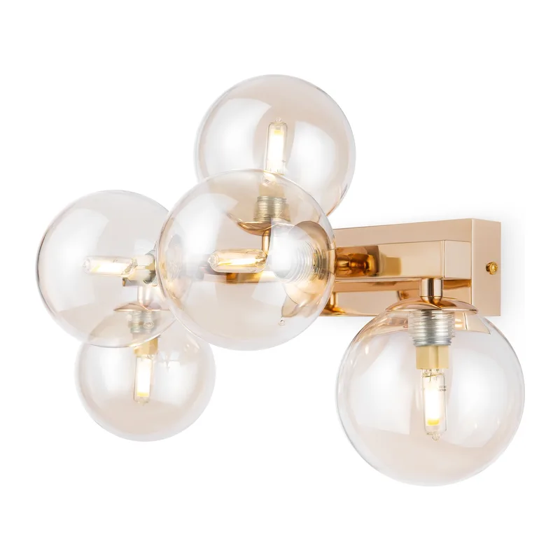 Настенный светильник (бра) Даллас / Dallas G9х5 Maytoni MOD547WL-05G 4