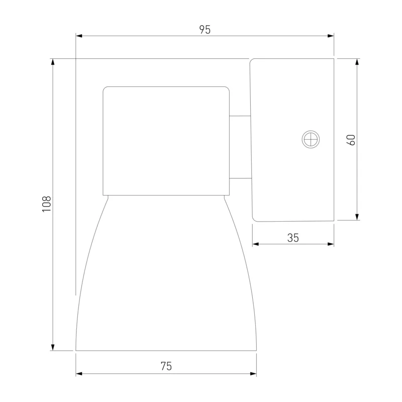 Настенный светильник MRL 1027 черный Elektrostandard 4