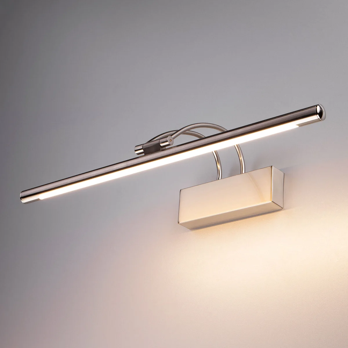 Настенный светодиодный светильник Simple MRL LED 10W 1011 IP20 никель Elektrostandard