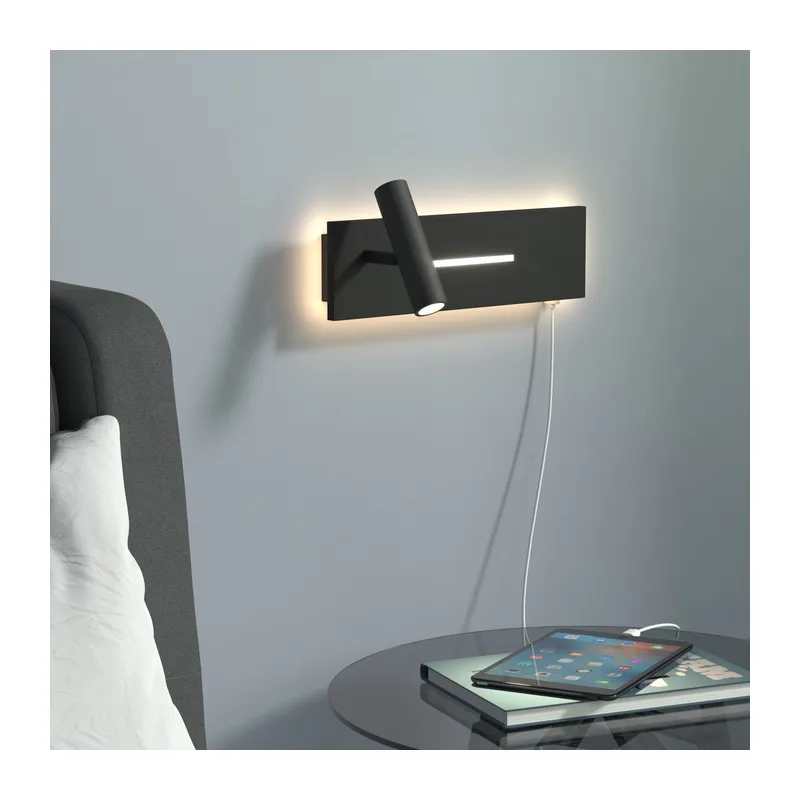 Светильник настенный светодиодный Tuo LED MRL LED 1117 черный Elektrostandard 8