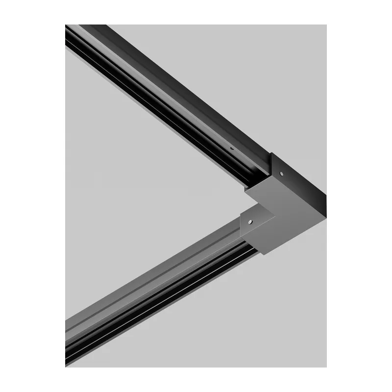 Коннектор угловой для профиля Elasity IP черный Maytoni O-TR001-AC90 2