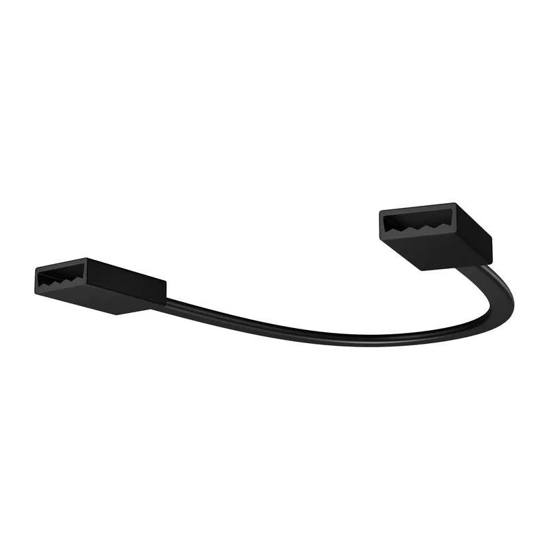 Гибкий коннектор для токоведущей ленты Exility IP черный Maytoni O-TR002-SC