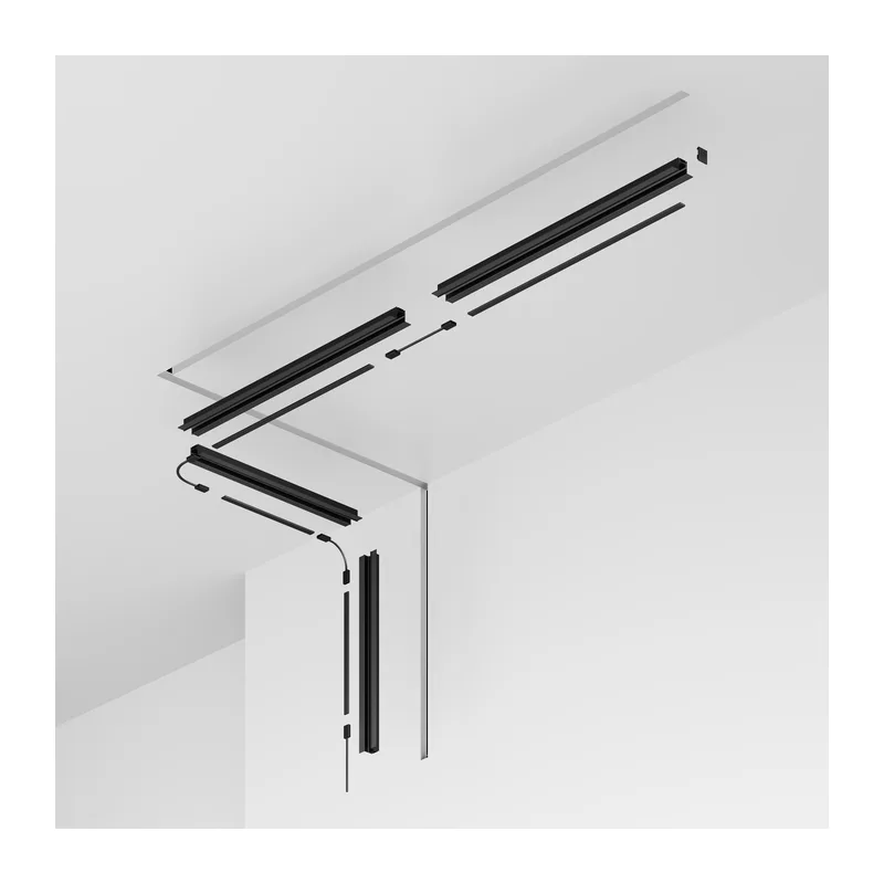 Профиль 3м Exility IP встраиваемый черный Maytoni O-TR002BF-P-B3M 4