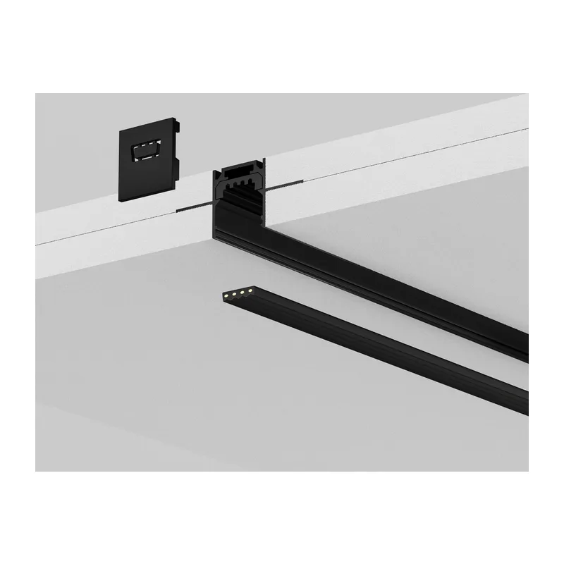 Профиль 3м Exility IP встраиваемый черный Maytoni O-TR002ED-P-B3M 3