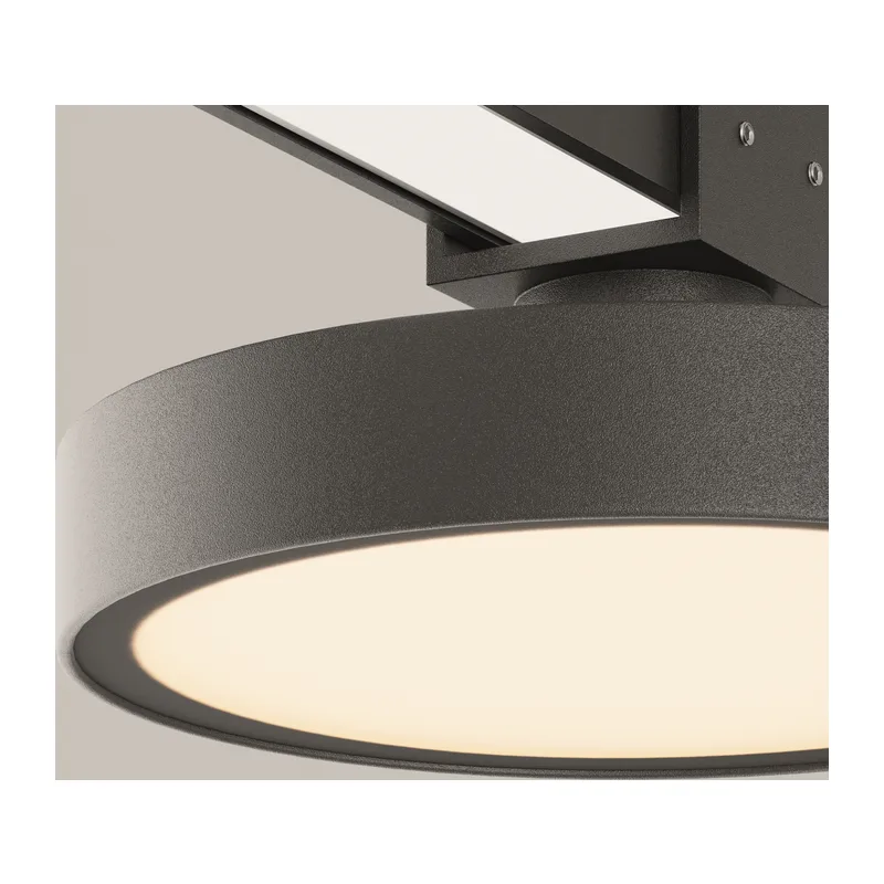 Уличный трековый светильник Зон / Zon IP Elasity IP 3000К 12Вт 110° Черный Maytoni O-TR01-1-F-12WB3K 4