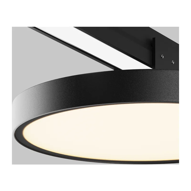 Уличный трековый светильник Зон / Zon IP Elasity IP 3000К 18Вт 110° Черный Maytoni O-TR01-1-F-18WB3K 2