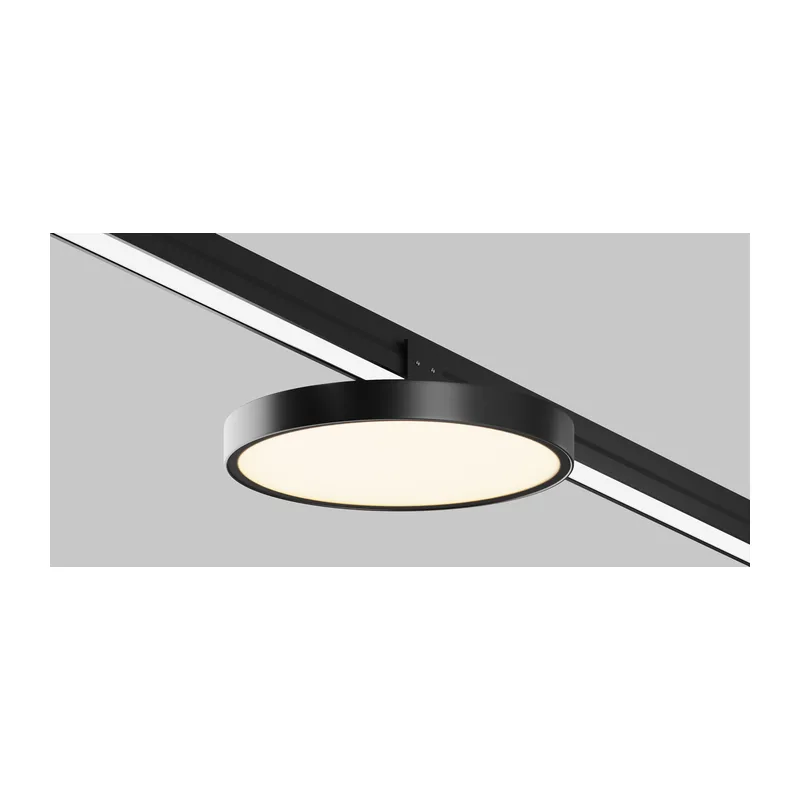 Уличный трековый светильник Зон / Zon IP Elasity IP 3000К 18Вт 110° Черный Maytoni O-TR01-1-F-18WB3K 3