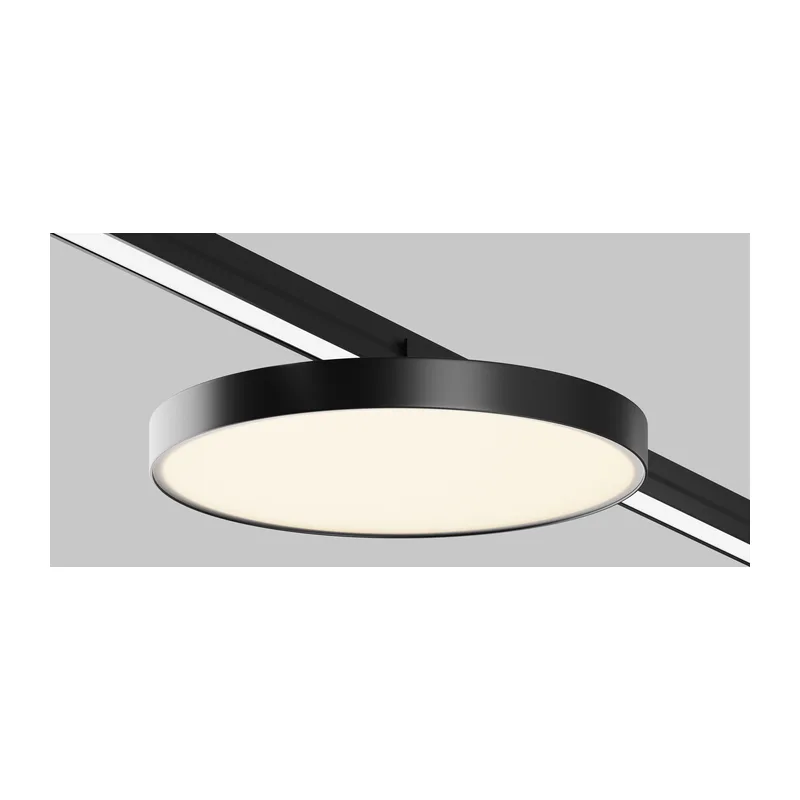 Уличный трековый светильник Зон / Zon IP Elasity IP 3000К 25Вт 110° Черный Maytoni O-TR01-1-F-25WB3K 3