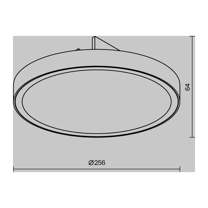 Уличный трековый светильник Зон / Zon IP Elasity IP 3000К 25Вт 110° Белый Maytoni O-TR01-1-F-25WW3K 8