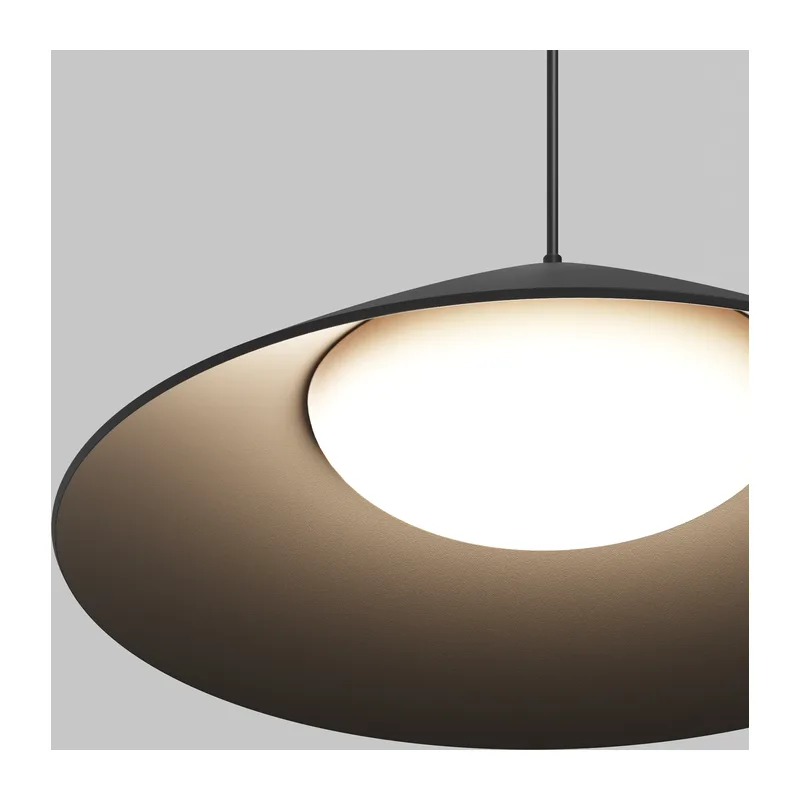Уличный трековый светильник Кампана / Campana Elasity IP 3000К 12Вт 120° черный Maytoni O-TR01-1-P-12WB3K 6