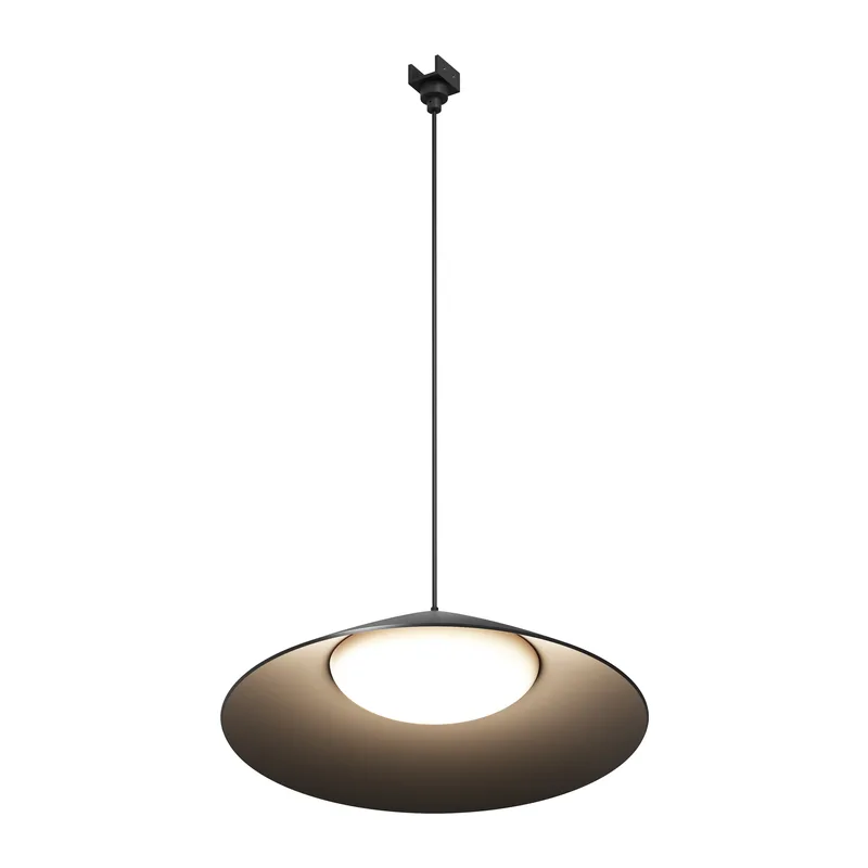 Уличный трековый светильник Кампана / Campana Elasity IP 3000К 12Вт 120° черный Maytoni O-TR01-1-P-12WB3K