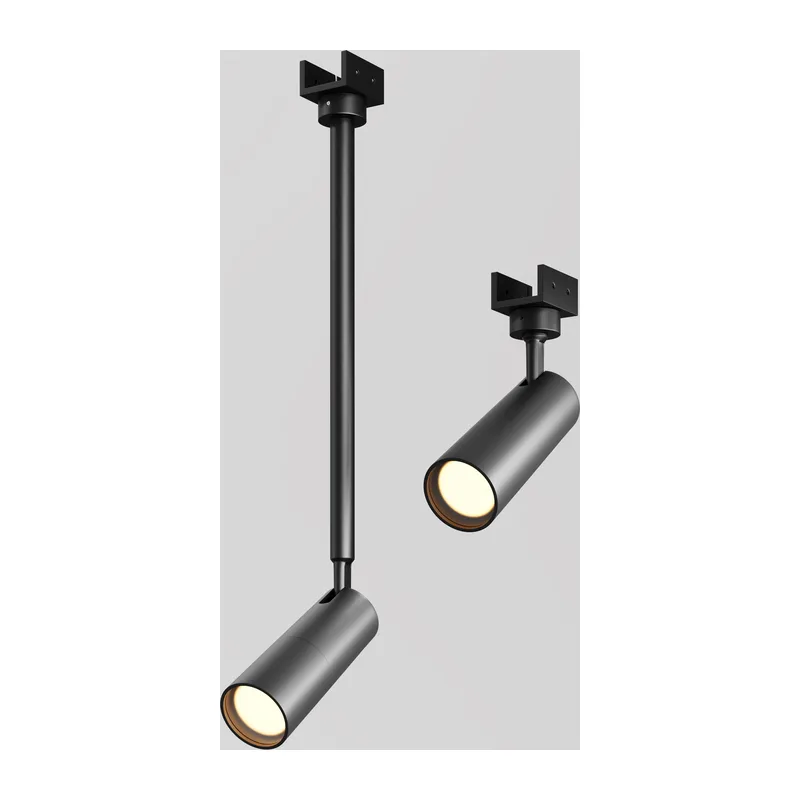 Уличный трековый светильник Фокус / Focus Led Elasity IP 3000К 8Вт 55° черный Maytoni O-TR01-2-P-8WB3K 9