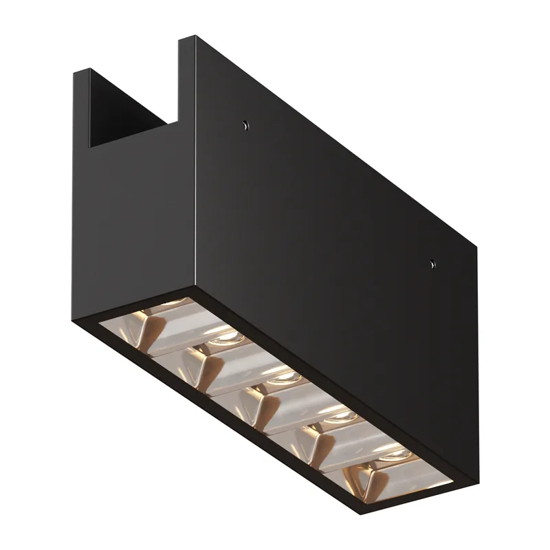 Уличный трековый светильник Точки / Points Elasity IP 3000К 10Вт 45° черный Maytoni O-TR01-2-S-10WB3K