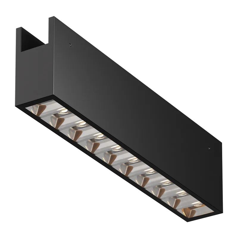 Уличный трековый светильник Точки / Points Elasity IP 3000К 20Вт 45° черный Maytoni O-TR01-3-S-20WB3K