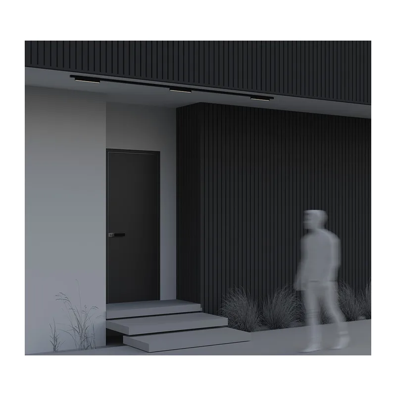 Уличный трековый светильник Базис / Basis Exility IP 3000К 12Вт 120° черный Maytoni O-TR02-1-S-12WB3K 4