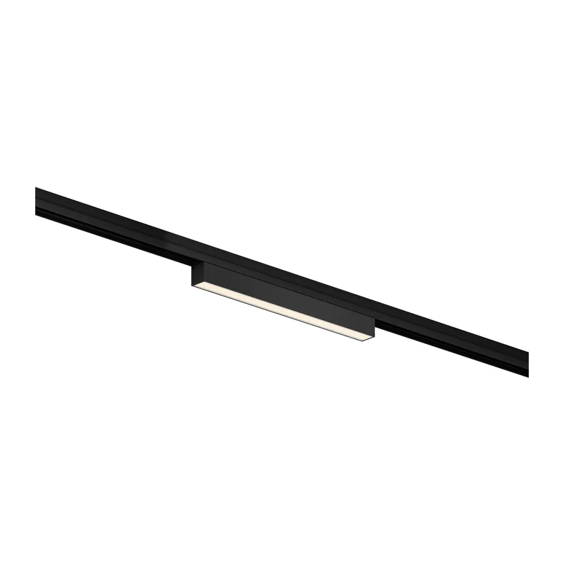 Уличный трековый светильник Базис / Basis Exility IP 3000К 12Вт 120° черный Maytoni O-TR02-1-S-12WB3K